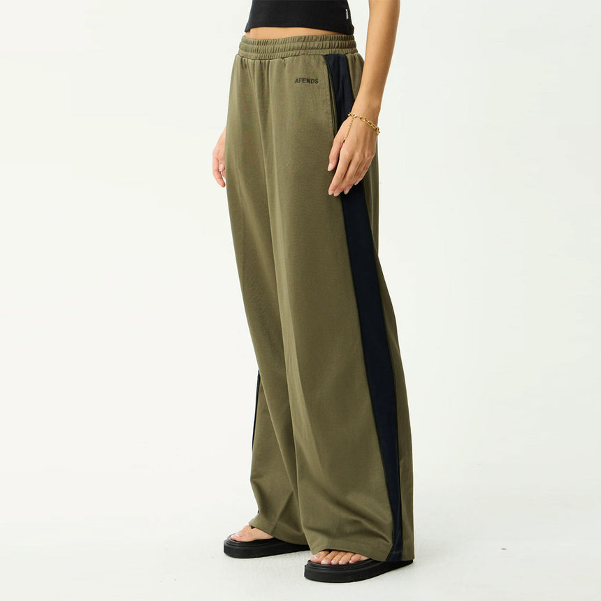 AFENDS Women's Brooklyn Track Pant - Olive