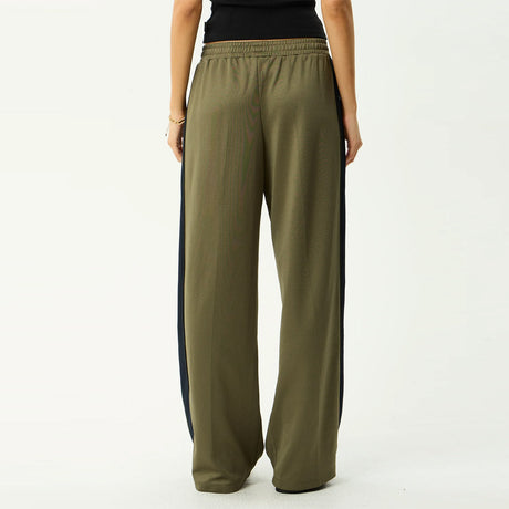 AFENDS Women's Brooklyn Track Pant - Olive