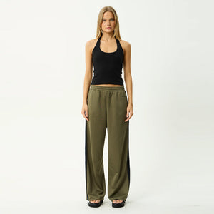 AFENDS Women's Brooklyn Track Pant - Olive
