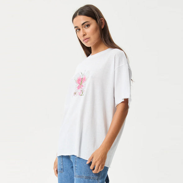 AFENDS Women's Butterfluer Oversized Tee - White