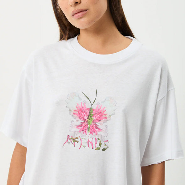 AFENDS Women's Butterfluer Oversized Tee - White