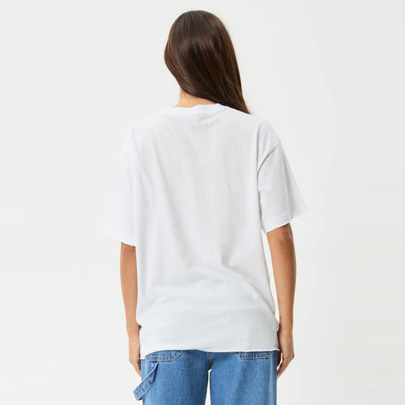 AFENDS Women's Butterfluer Oversized Tee - White