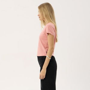 AFENDS Women's Carmen Baby Tee - Dusty Pink