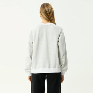 AFENDS Women's Dexter Crew - Grey Marle
