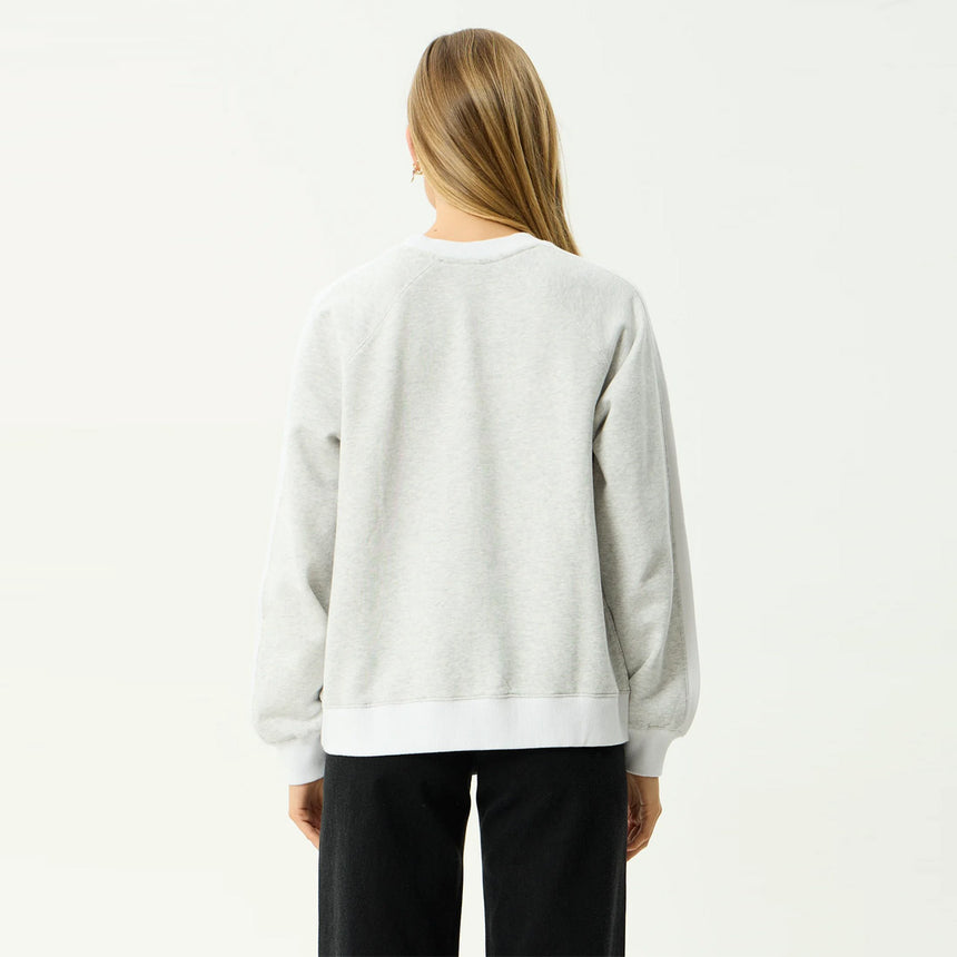 AFENDS Women's Dexter Crew - Grey Marle