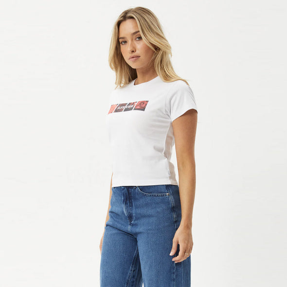 AFENDS Women's Florence Baby Tee - White