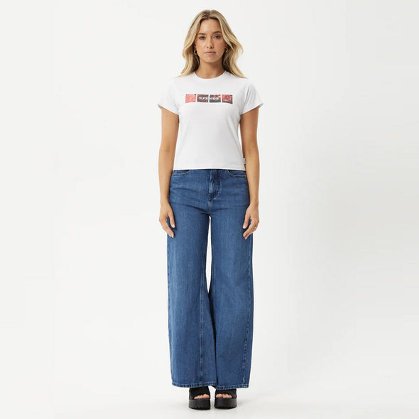 AFENDS Women's Florence Baby Tee - White