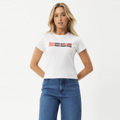 AFENDS Women's Florence Baby Tee - White