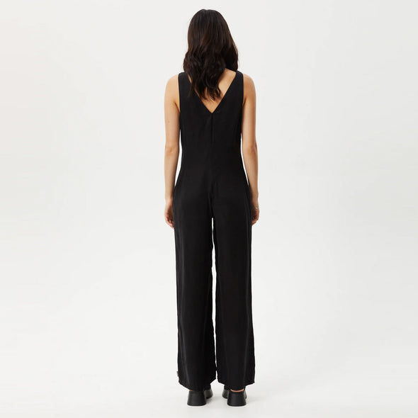 AFENDS Women's Grace Cupro Jumpsuit - Black