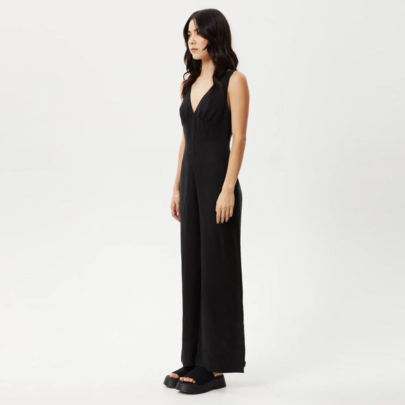 AFENDS Women's Grace Cupro Jumpsuit - Black