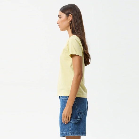 AFENDS Women's Heidi Regular Tee - Lemongrass