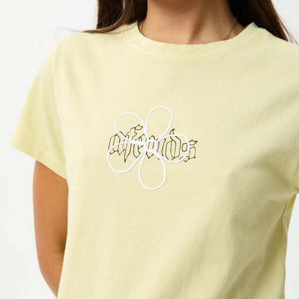 AFENDS Women's Heidi Regular Tee - Lemongrass