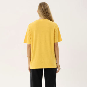 AFENDS Women's Holly Hemp Oversized Tee - Mango