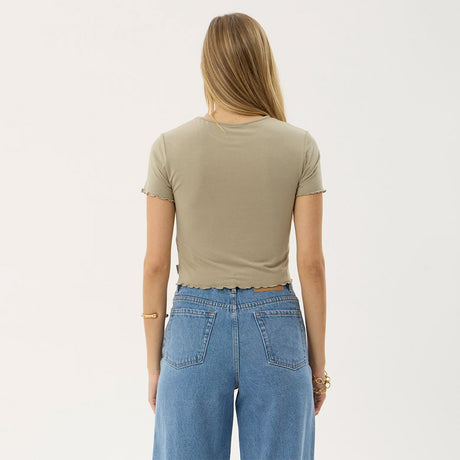 AFENDS Women's Indah Slinky Tee - Grey
