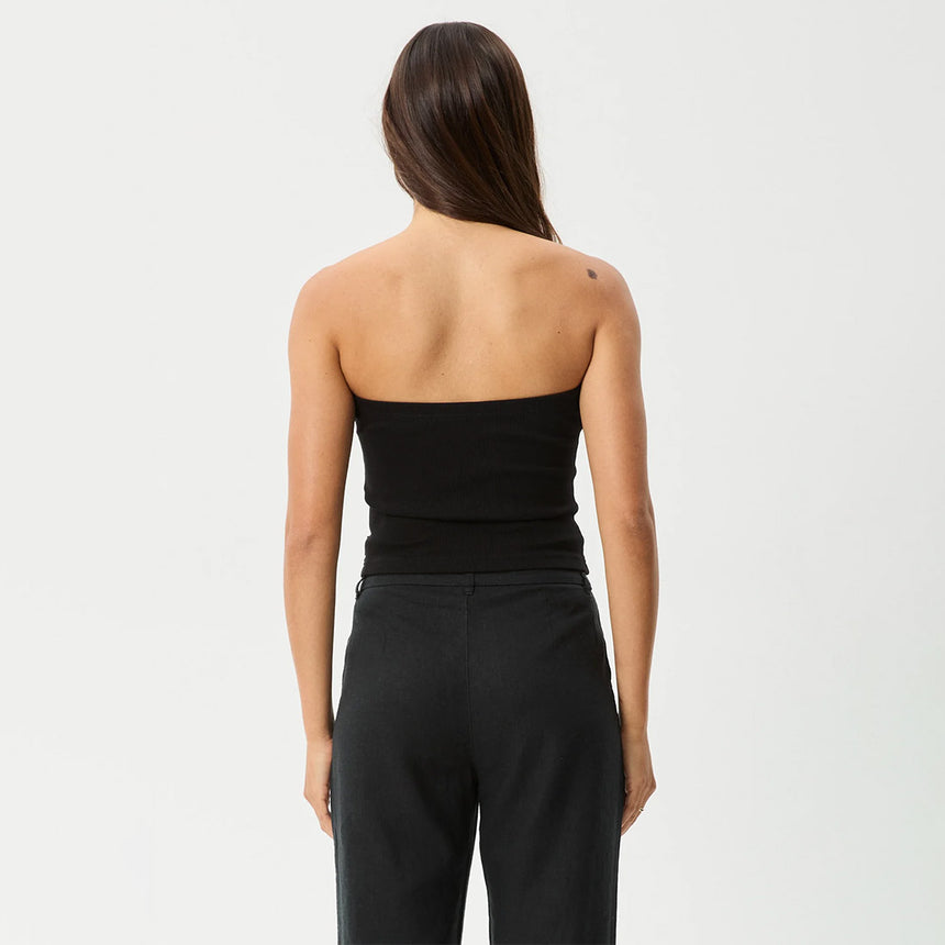AFENDS Women's Jamie Rib Tube Top - Black