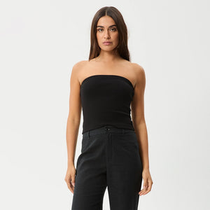 AFENDS Women's Jamie Rib Tube Top - Black