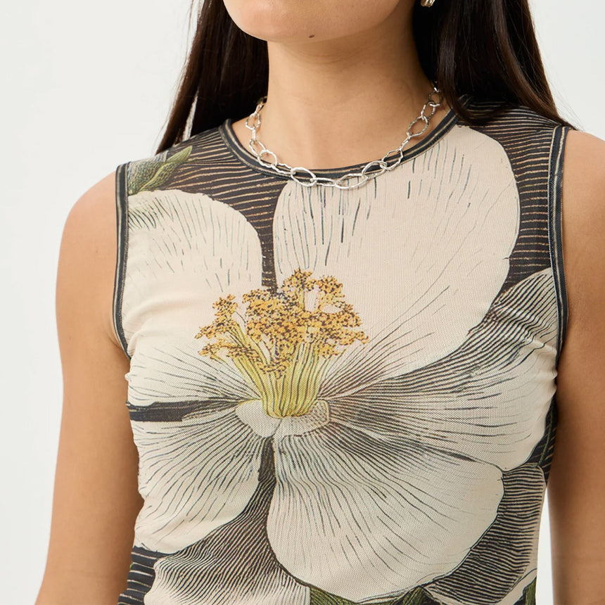 AFENDS Women's Jasmine Sheer Tank - Multi