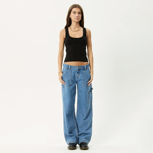 AFENDS Women's Layden Rib Singlet - Black