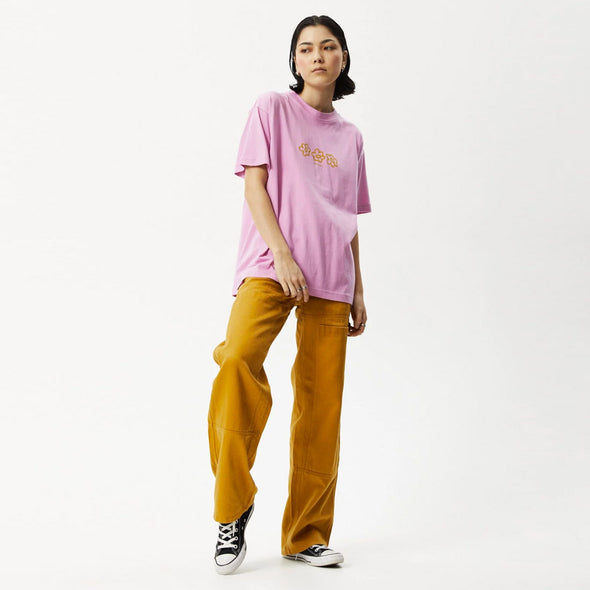 AFENDS Women's Lily Slay Recycled Oversized Tee - Candy