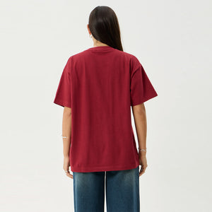 AFENDS Women's Locket Oversized Tee - Ketchup