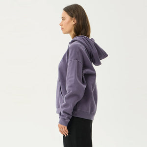 AFENDS Women's Loop State Pull On Hood - Vintage Aubergine