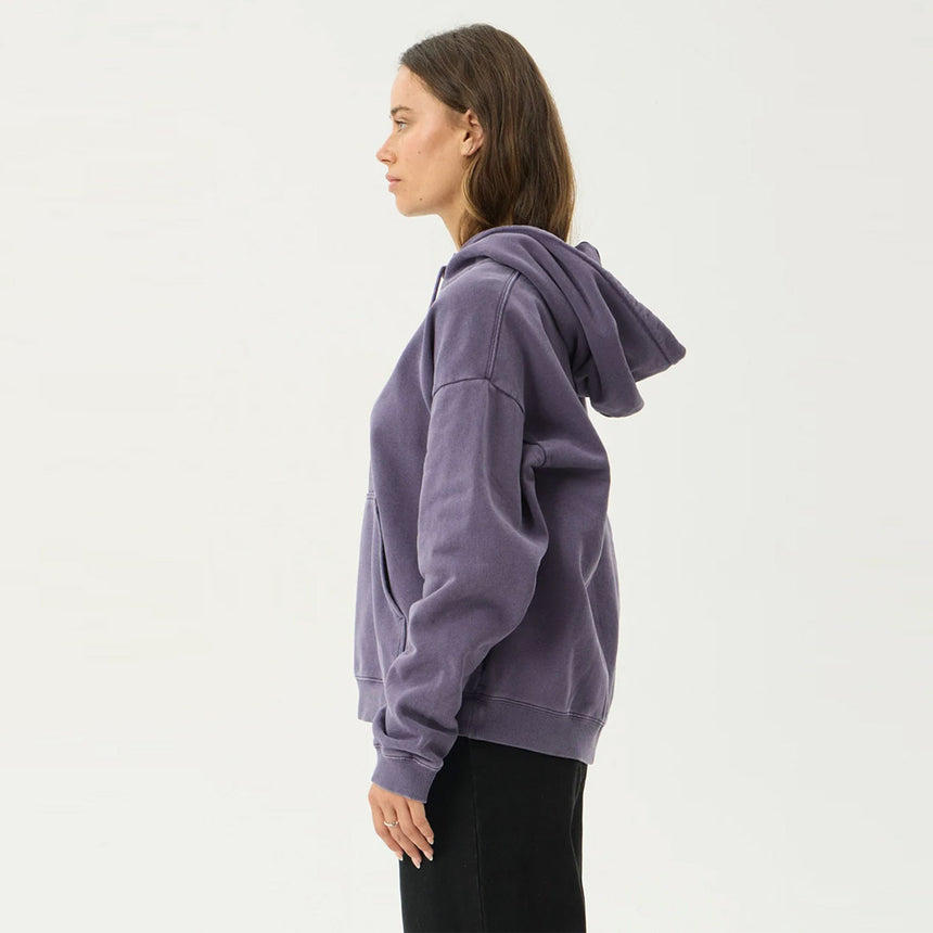 AFENDS Women's Loop State Pull On Hood - Vintage Aubergine