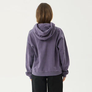 AFENDS Women's Loop State Pull On Hood - Vintage Aubergine