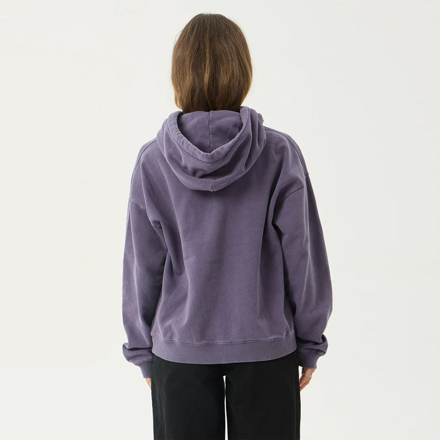 AFENDS Women's Loop State Pull On Hood - Vintage Aubergine