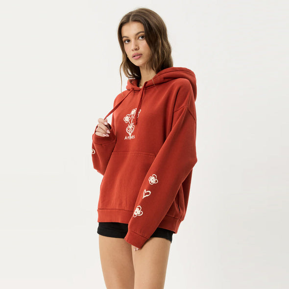 AFENDS Women's Maisie Hood - Red Rum