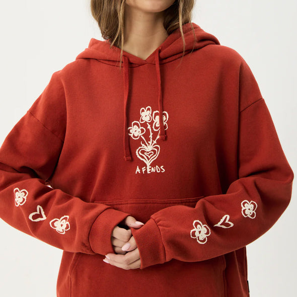 AFENDS Women's Maisie Hood - Red Rum