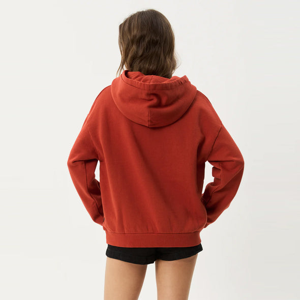AFENDS Women's Maisie Hood - Red Rum