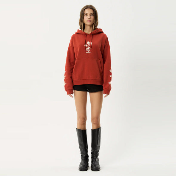 AFENDS Women's Maisie Hood - Red Rum