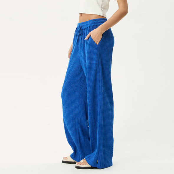 AFENDS Women's Marina Seersucker Pant - Marina
