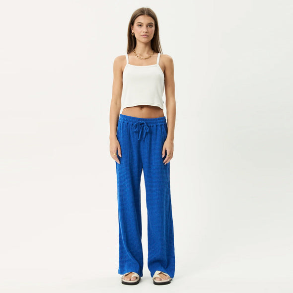 AFENDS Women's Marina Seersucker Pant - Marina