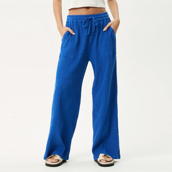 AFENDS Women's Marina Seersucker Pant - Marina