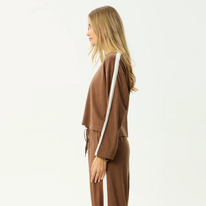 AFENDS Women's Marla Long Sleeve Tee - Cinnamon