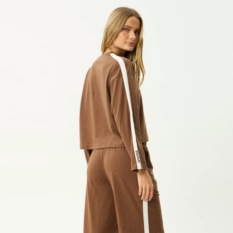 AFENDS Women's Marla Long Sleeve Tee - Cinnamon
