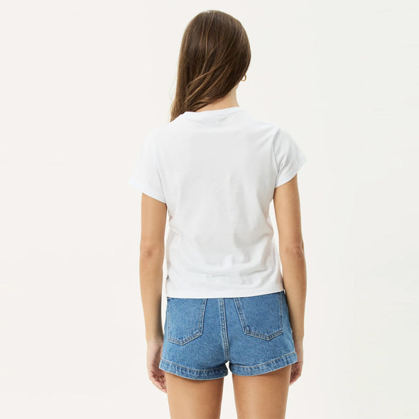AFENDS Women's Metamorphosis Baby Tee - White