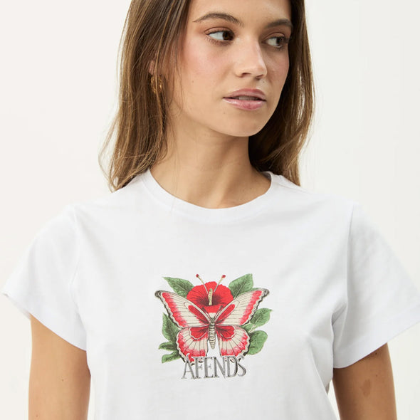 AFENDS Women's Metamorphosis Baby Tee - White