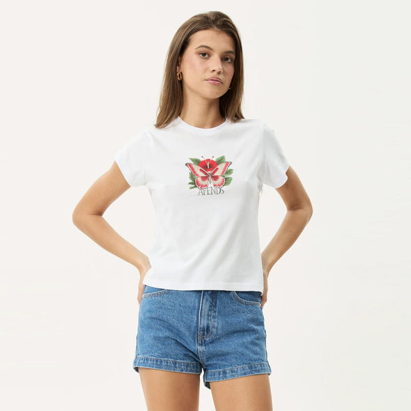 AFENDS Women's Metamorphosis Baby Tee - White