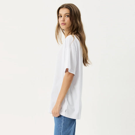 AFENDS Women's Modern Energy Oversized Tee - White