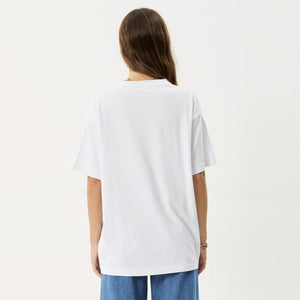 AFENDS Women's Modern Energy Oversized Tee - White