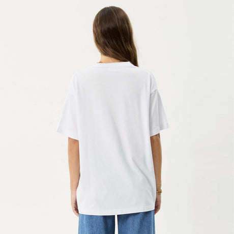 AFENDS Women's Modern Energy Oversized Tee - White