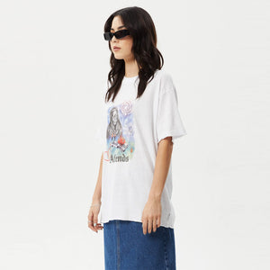 AFENDS Women's Nirvana Oversized Tee - White