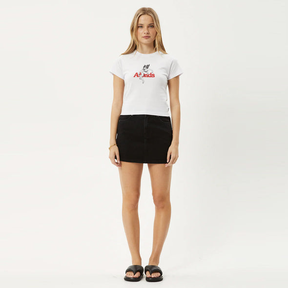 AFENDS Women's No Fury Baby Tee - White