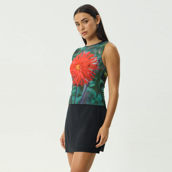 AFENDS Women's Open Up Sheer Tank - Multi