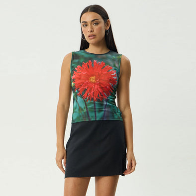 AFENDS Women's Open Up Sheer Tank - Multi