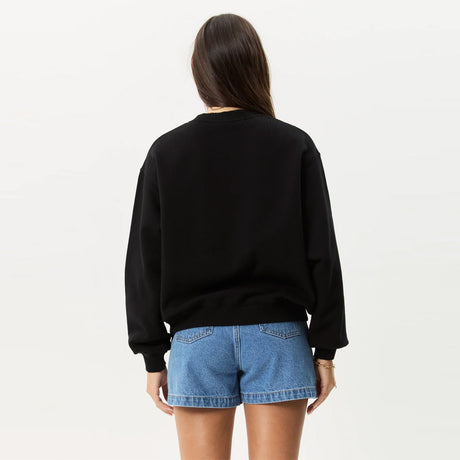AFENDS Women's Pixie Crew - Black