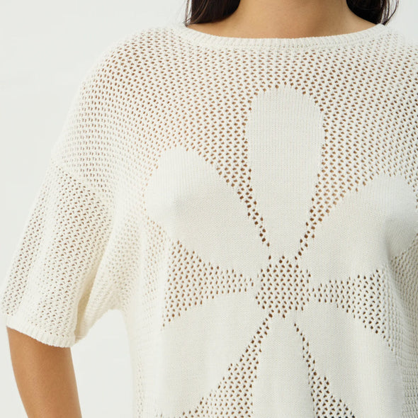 AFENDS Women's Riley Knit Tee - White