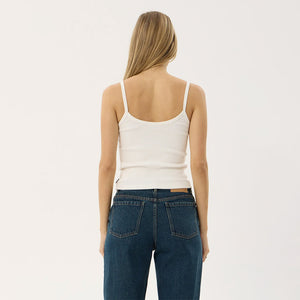 AFENDS Women's Sara Rib Singlet - White